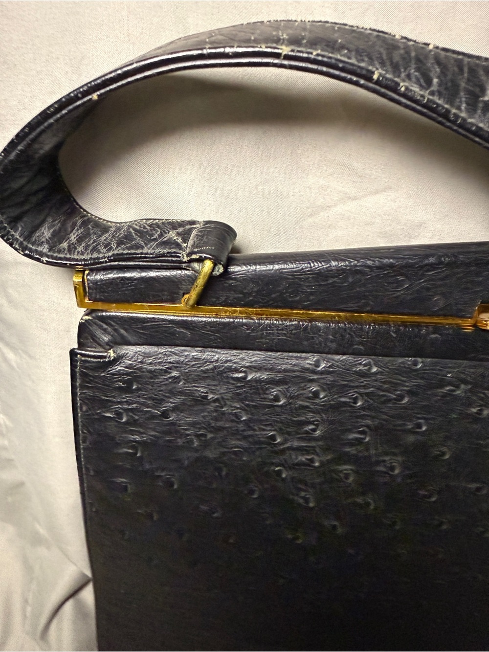 Charbet genuine ostrich bag - Picture 3 of 7